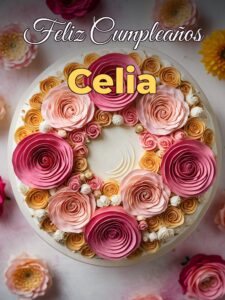 Feliz cumpleaños celia