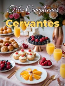 Feliz cumpleaños cervantes