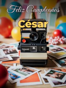 Feliz cumpleaños césar