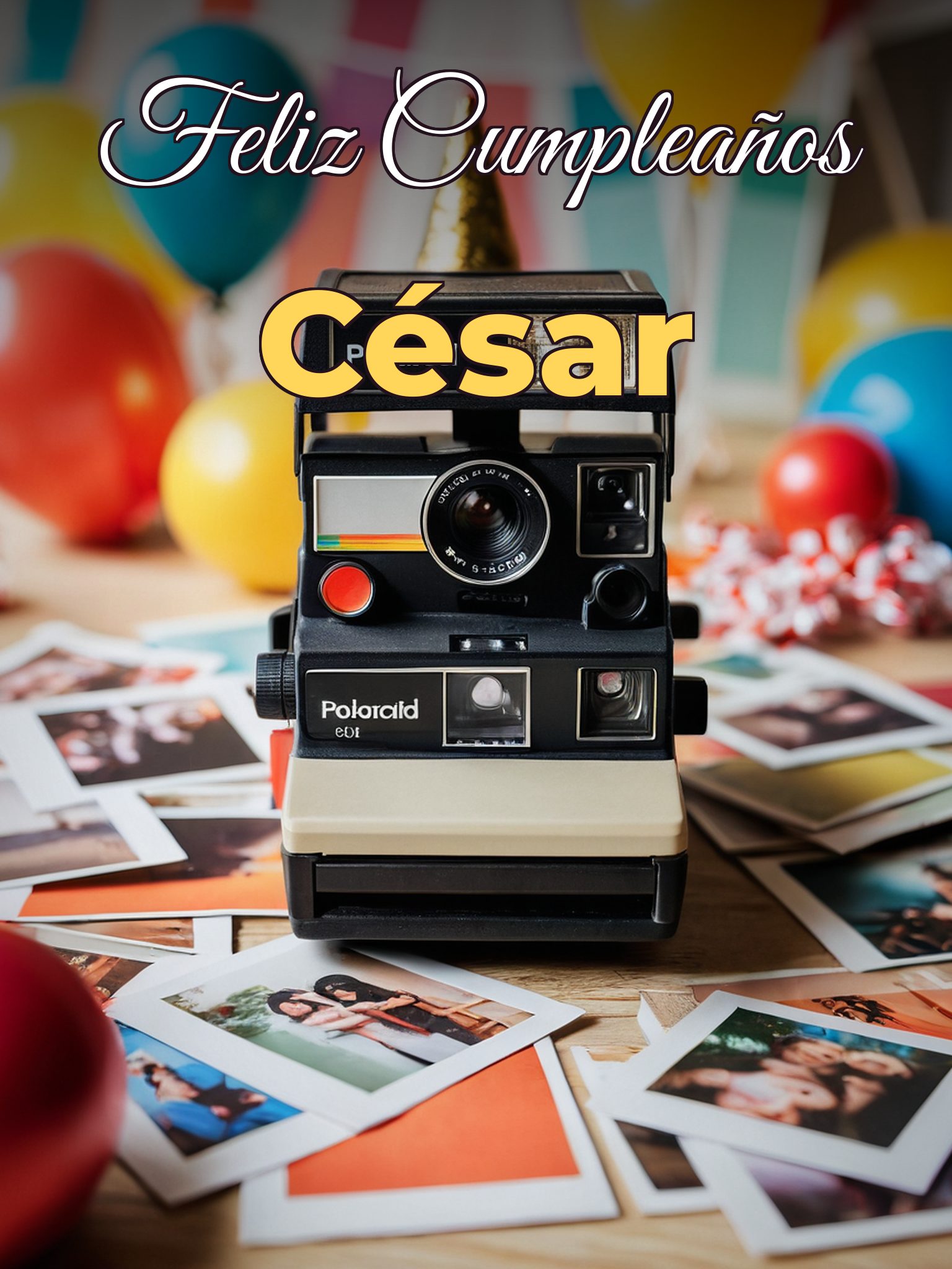 Feliz cumpleaños césar