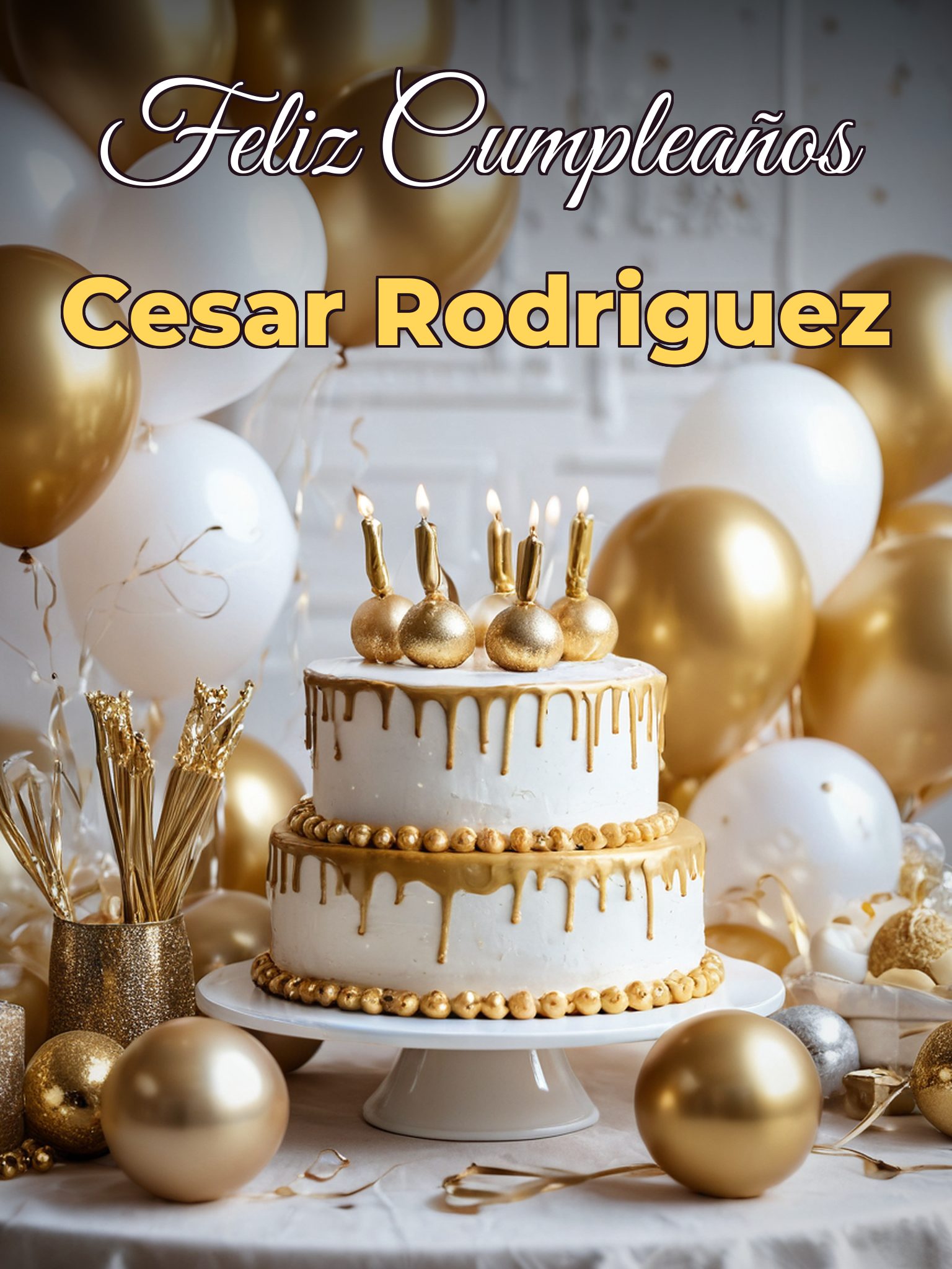 Feliz cumpleaños cesar rodriguez