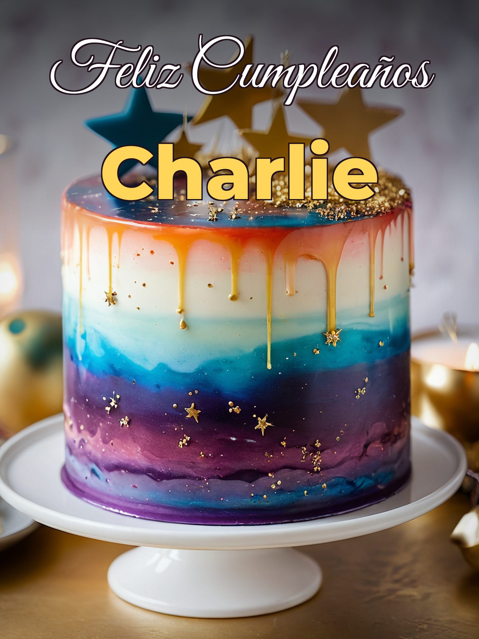 Feliz cumpleaños charlie