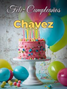Feliz cumpleaños chavez