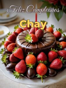 Feliz cumpleaños chay