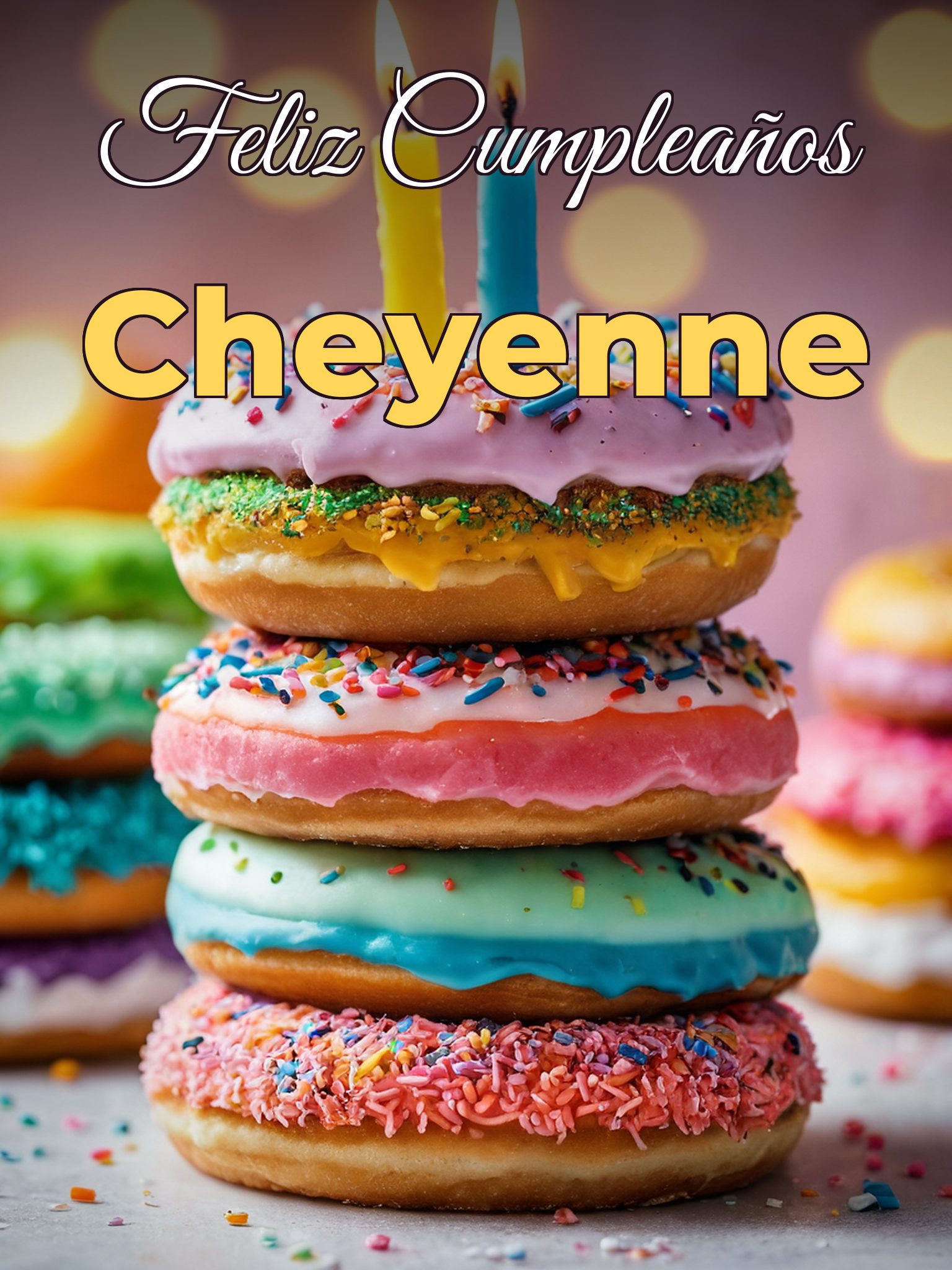 Feliz cumpleaños cheyenne