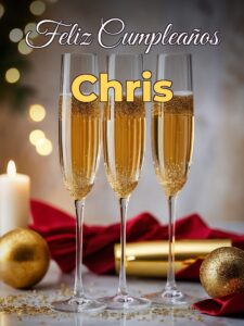 Feliz cumpleaños chris