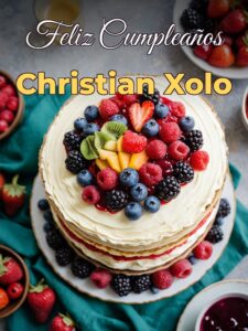Feliz cumpleaños christian xolo
