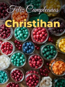Feliz cumpleaños christihan