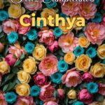 feliz cumpleaños cinthya