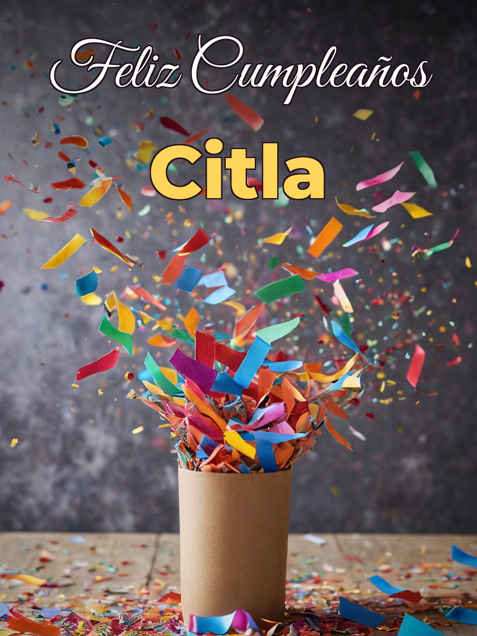 Feliz cumpleaños citla