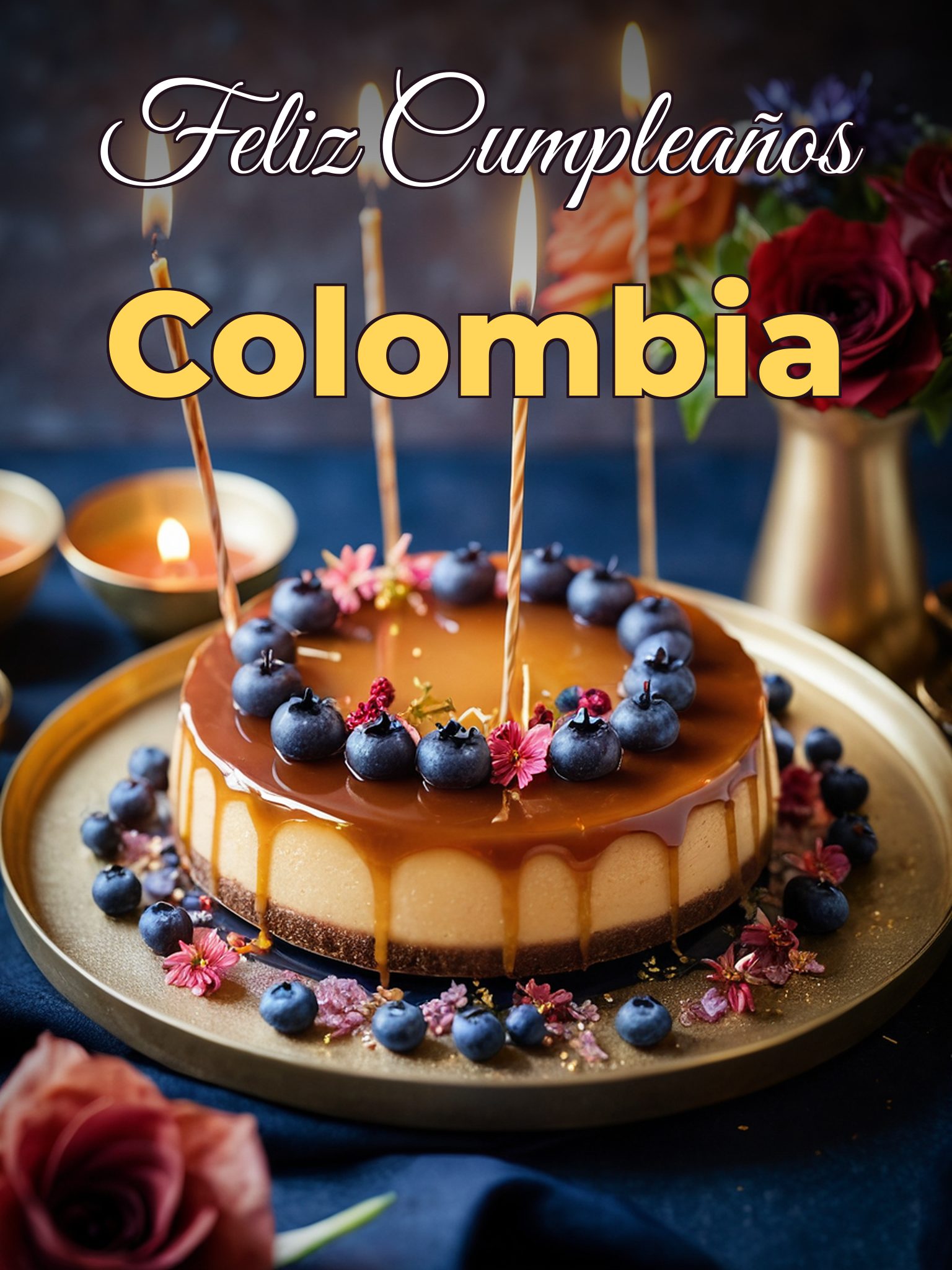 Feliz cumpleaños colombia