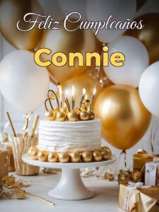 Feliz cumpleaños connie