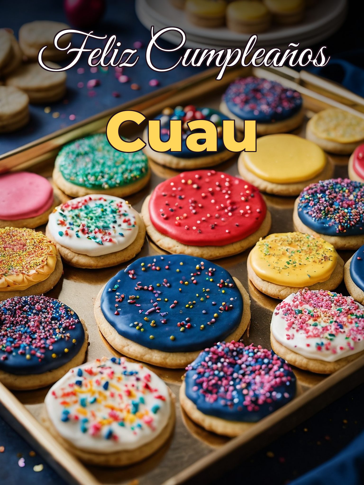 Feliz cumpleaños cuau