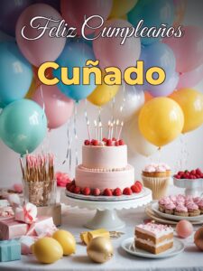 Feliz cumpleaños cuñado