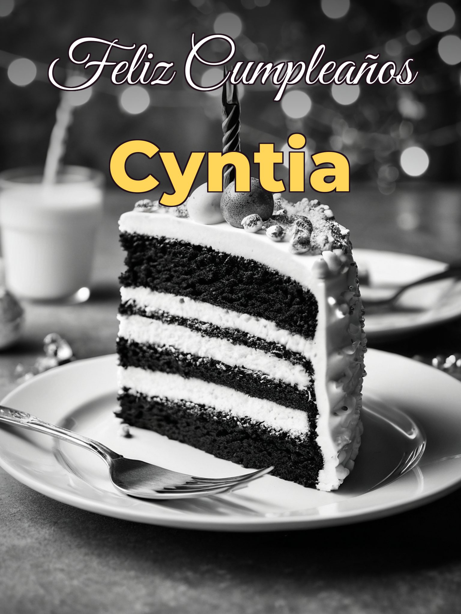 Feliz cumpleaños cyntia