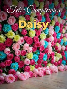 Feliz cumpleaños daisy