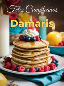 Feliz cumpleaños damaris
