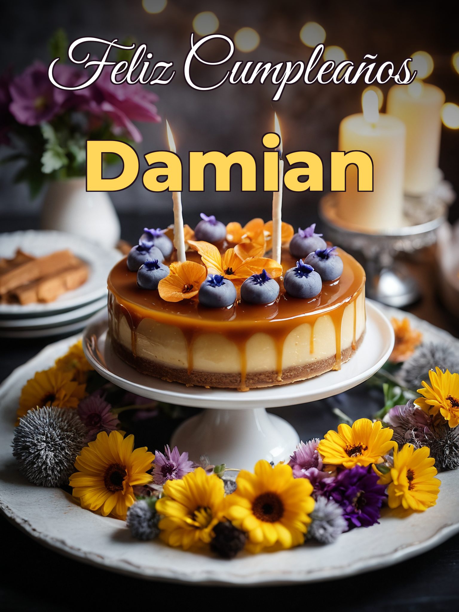 Feliz cumpleaños damian