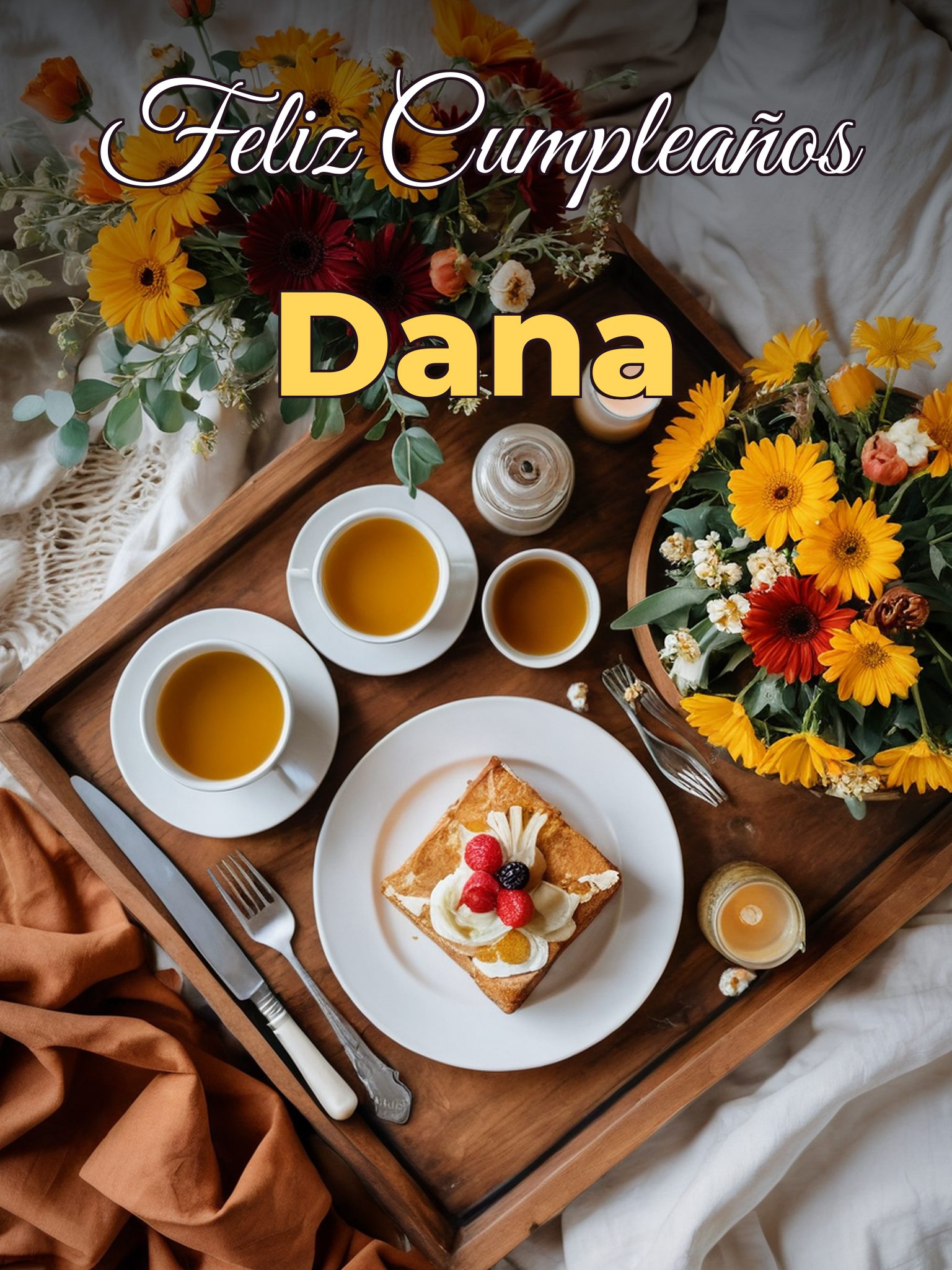 Feliz cumpleaños dana