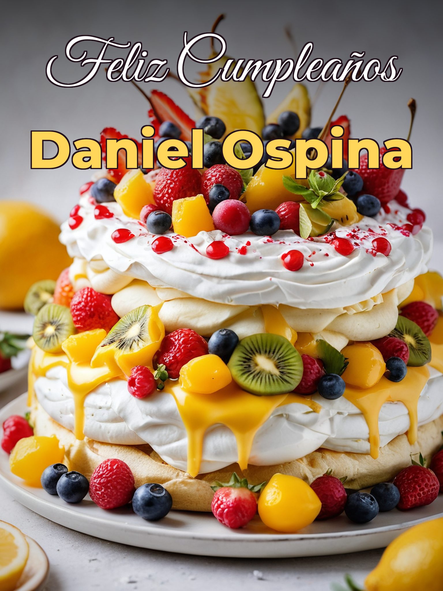 Feliz cumpleaños daniel ospina