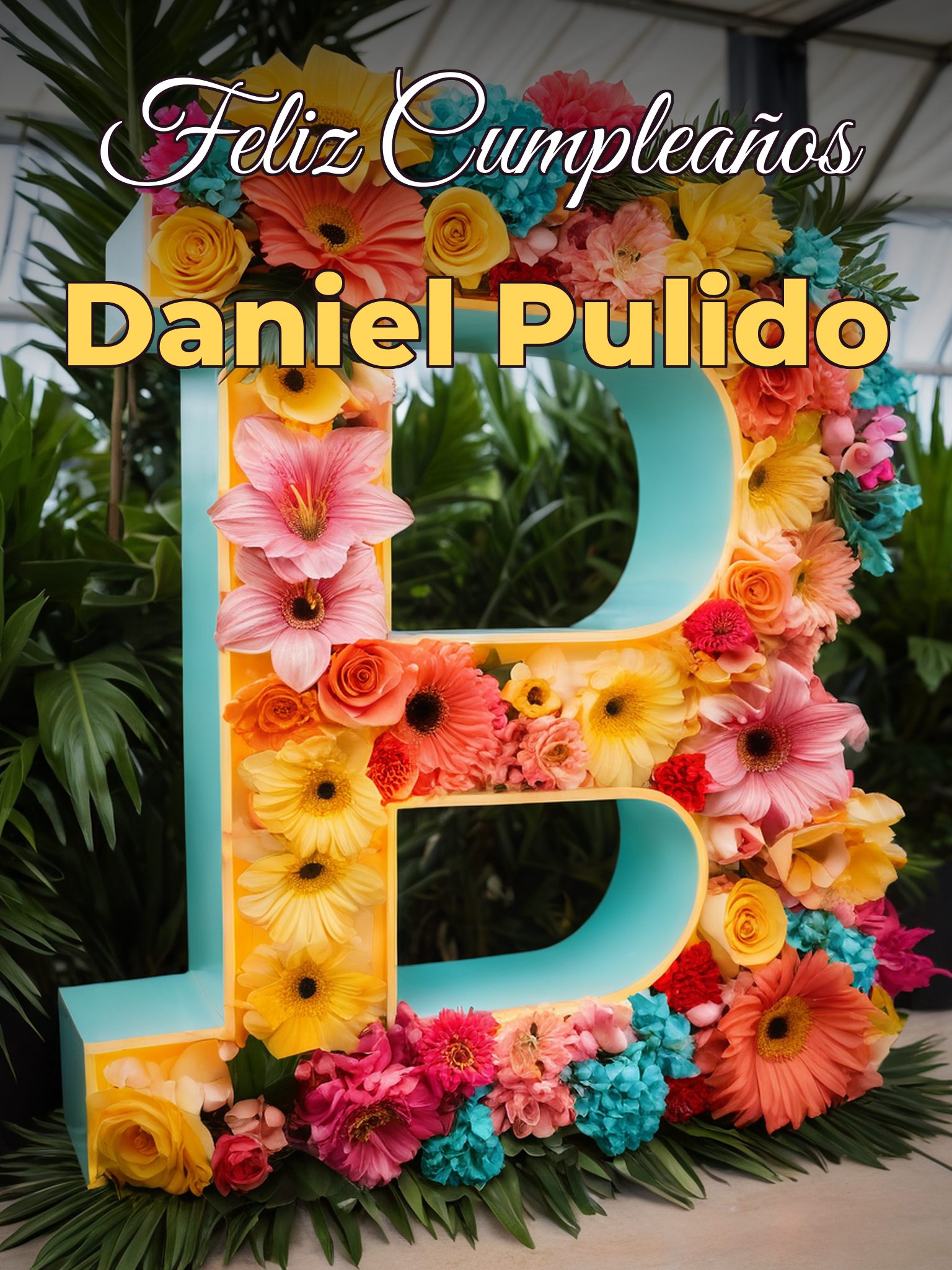 Feliz cumpleaños daniel pulido