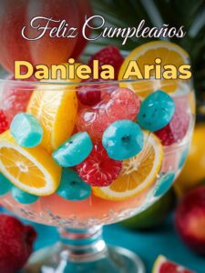 Feliz cumpleaños daniela arias