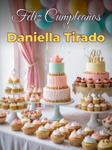 Feliz cumpleaños daniella tirado