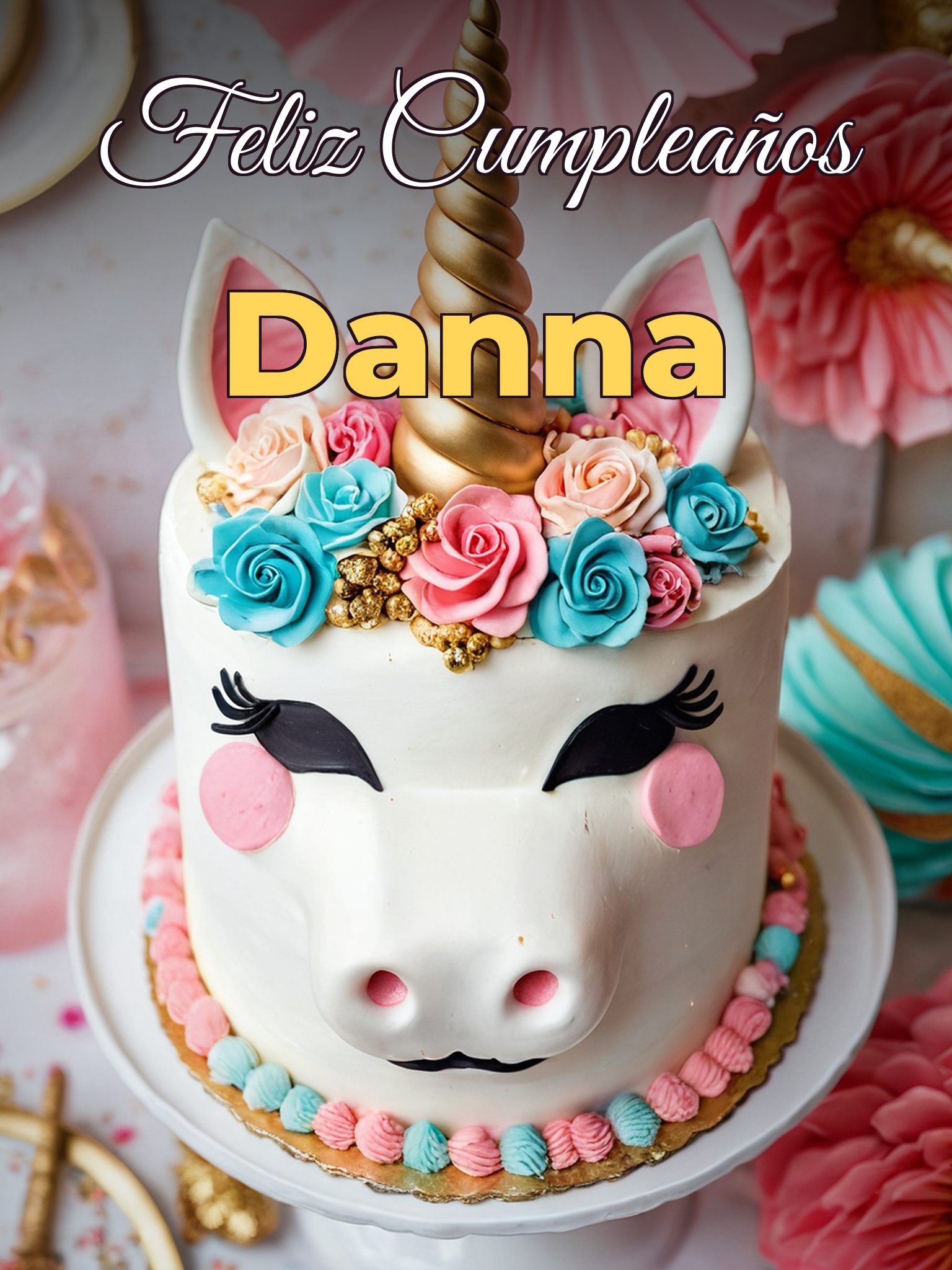 Feliz cumpleaños danna