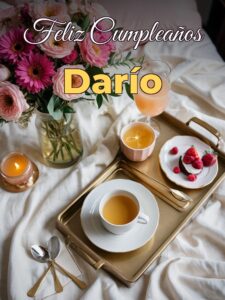 Feliz cumpleaños darío