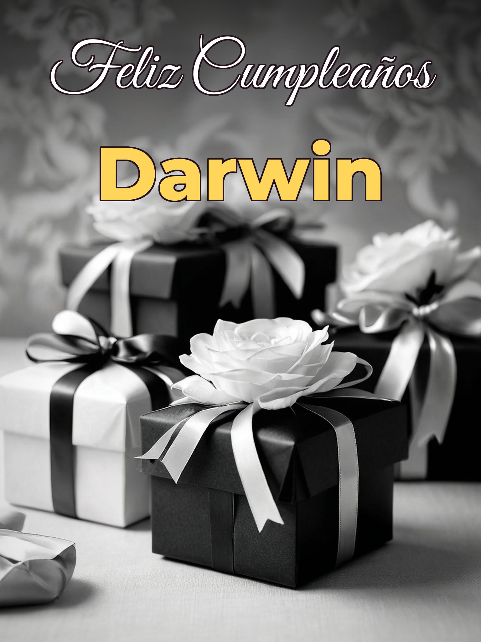 Feliz cumpleaños darwin