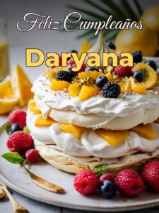 Feliz cumpleaños daryana