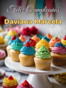 Feliz cumpleaños daviana marcela