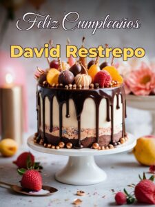 Feliz cumpleaños david restrepo