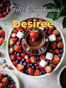 Feliz cumpleaños desiree