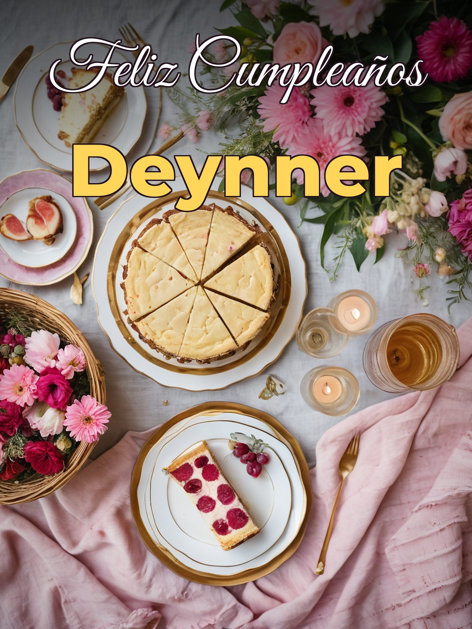 Feliz cumpleaños deynner