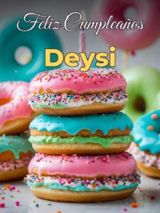 Feliz cumpleaños deysi
