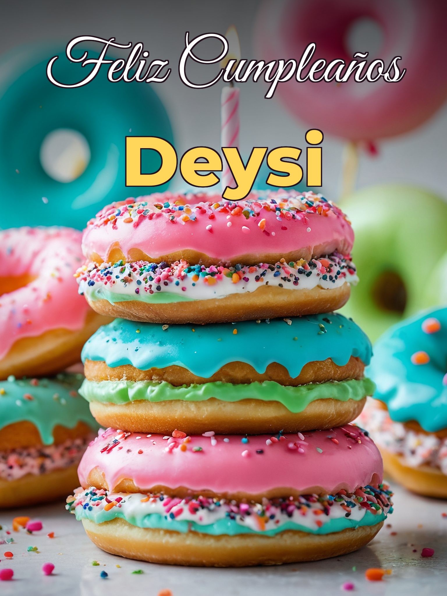 Feliz cumpleaños deysi