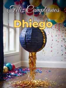Feliz cumpleaños dhiego