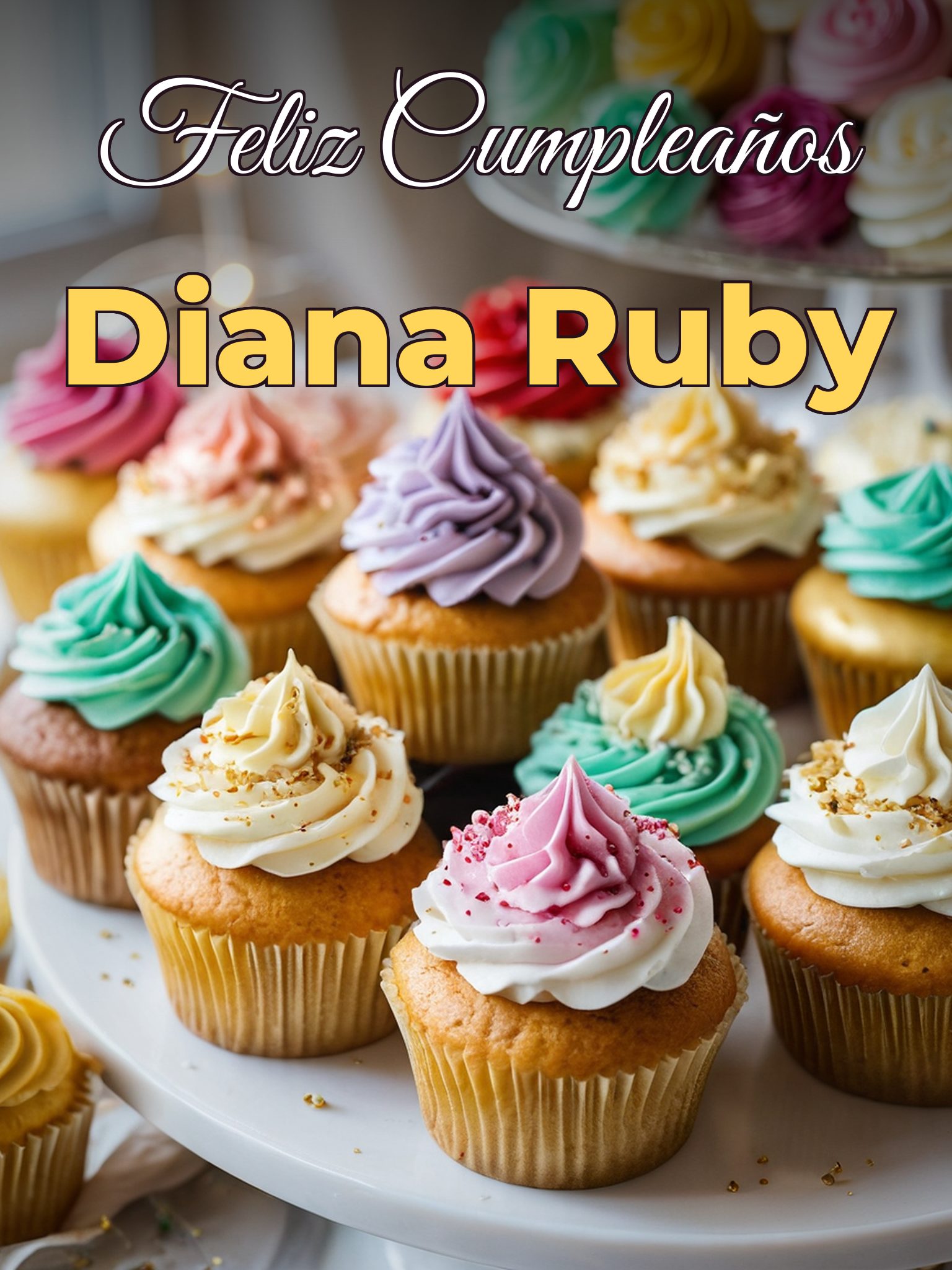 Feliz cumpleaños diana ruby