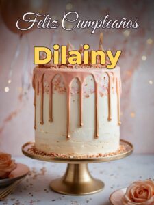 Feliz cumpleaños dilainy