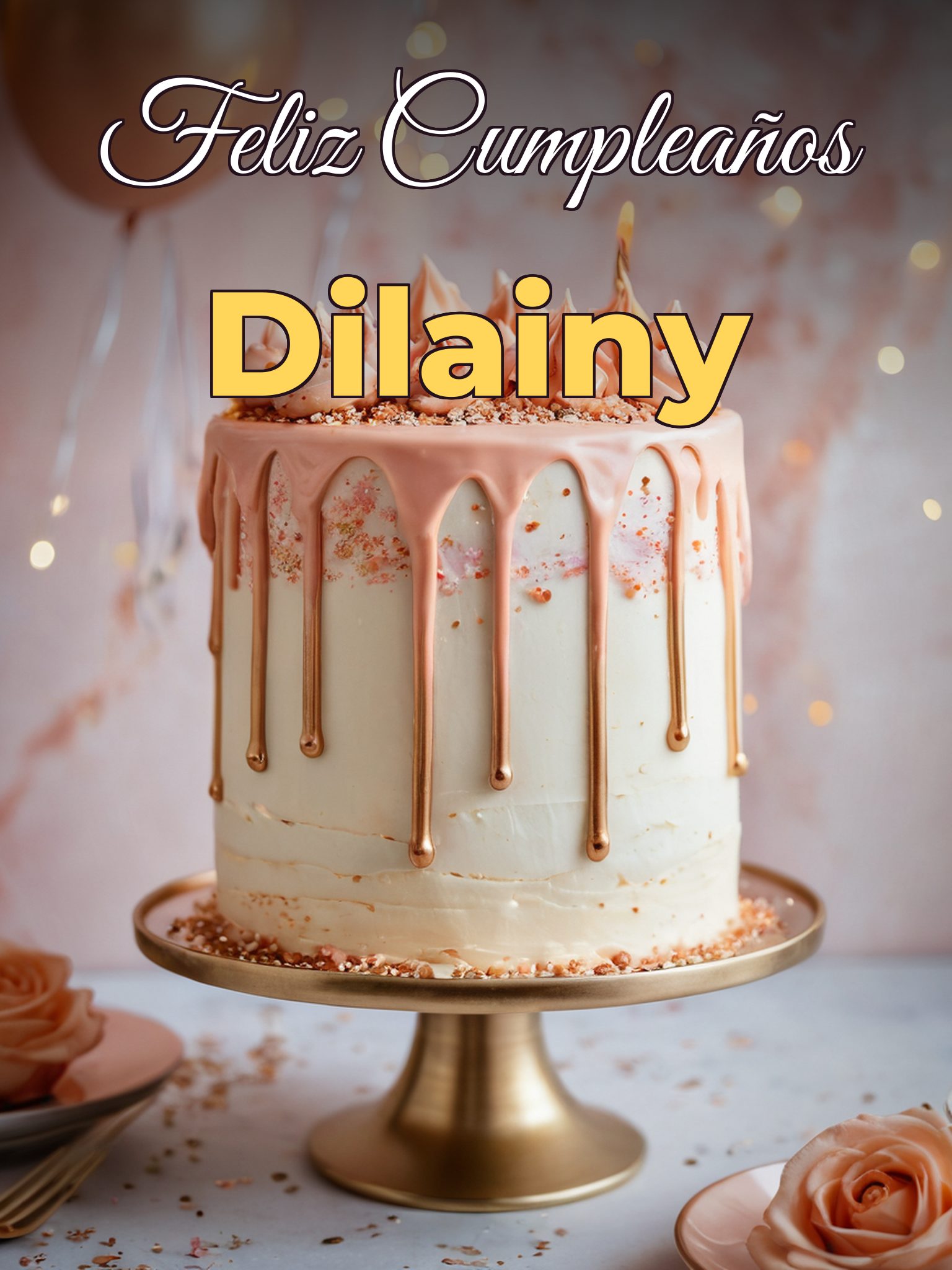 Feliz cumpleaños dilainy