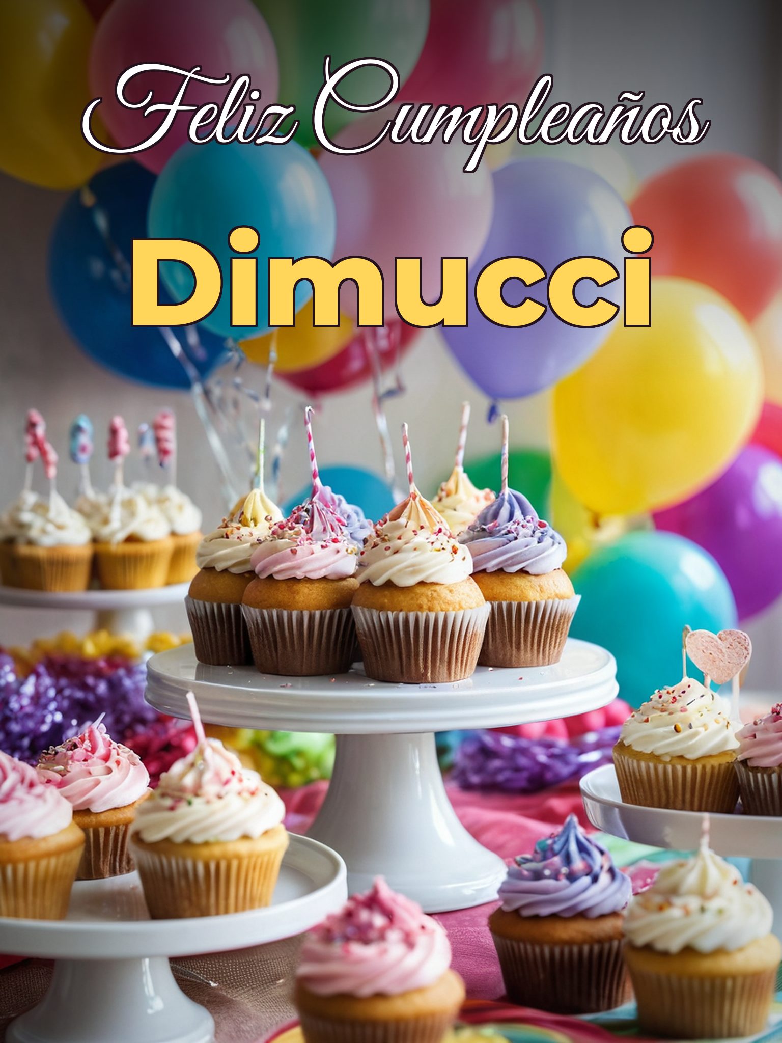 Feliz cumpleaños dimucci