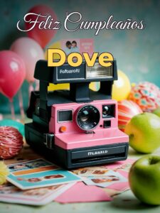 Feliz cumpleaños dove