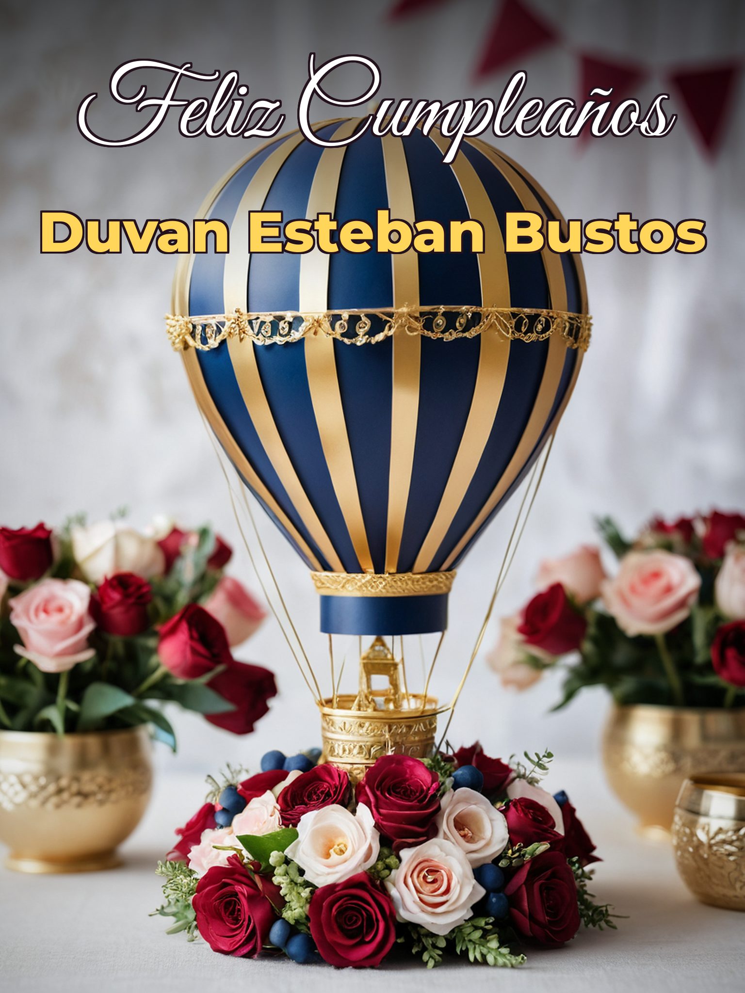 Feliz cumpleaños duvan esteban bustos