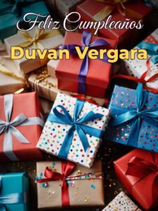 Feliz cumpleaños duvan vergara