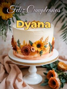 Feliz cumpleaños dyana