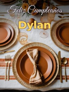 Feliz cumpleaños dylan