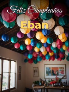 Feliz cumpleaños eban