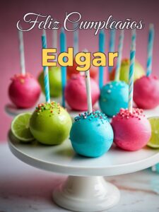 Feliz cumpleaños edgar