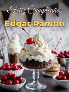 Feliz cumpleaños edgar ramon